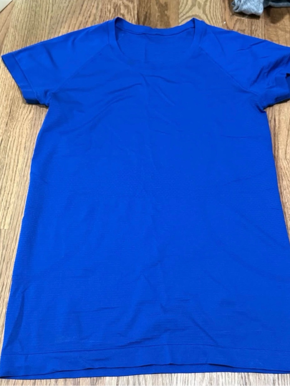Men's Crew Neck Short Sleeve Shirt - Royal Blue